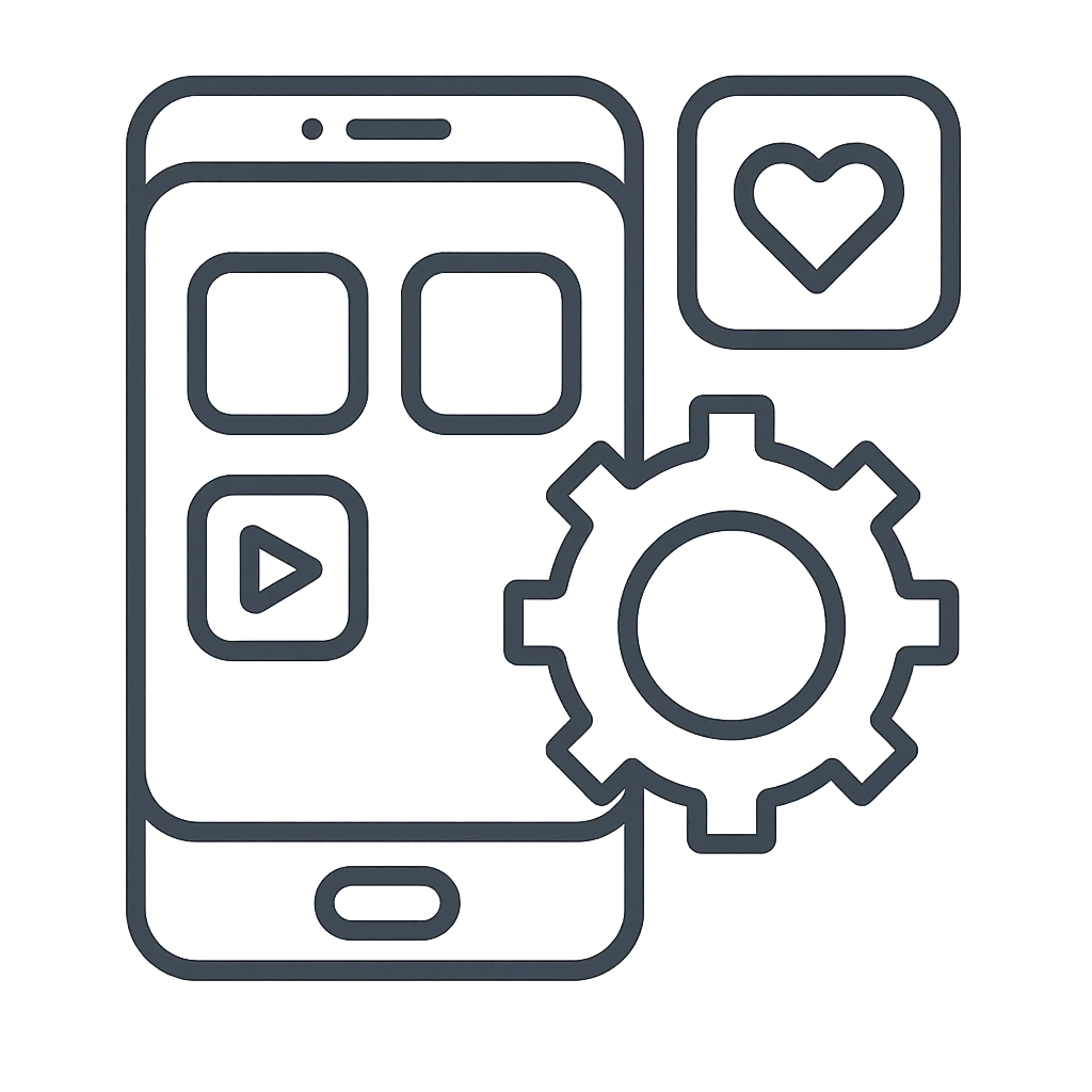 Mobile app development for iOS and Android platforms